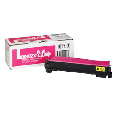 Kyocera 1T02HMBEU0 TK-550M Magenta Toner Cartridge (6000 pages)